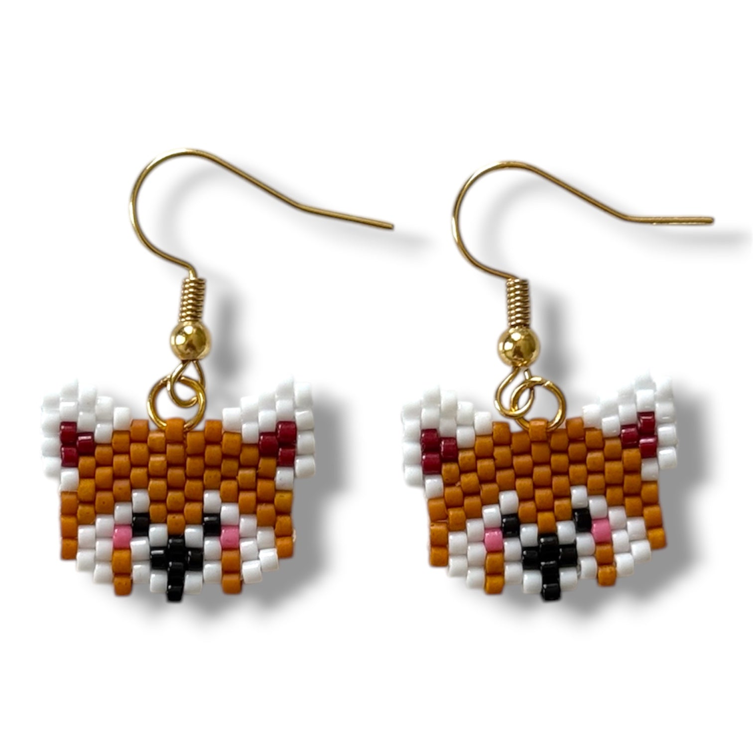 Red Panda Earrings