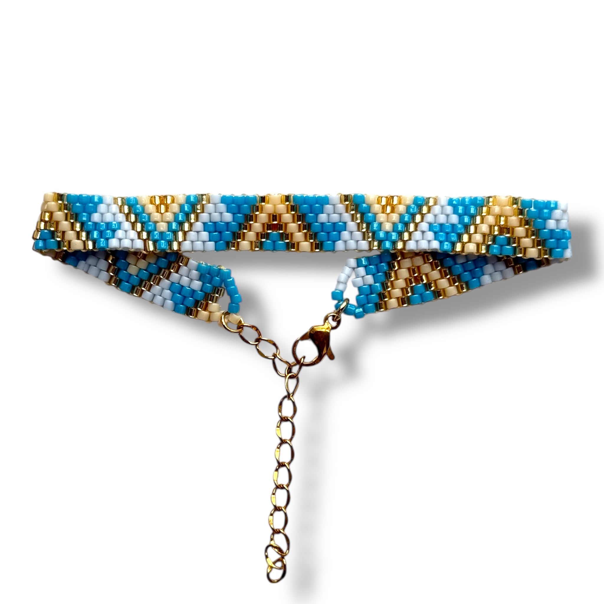 Blue Miyuki Bracelet