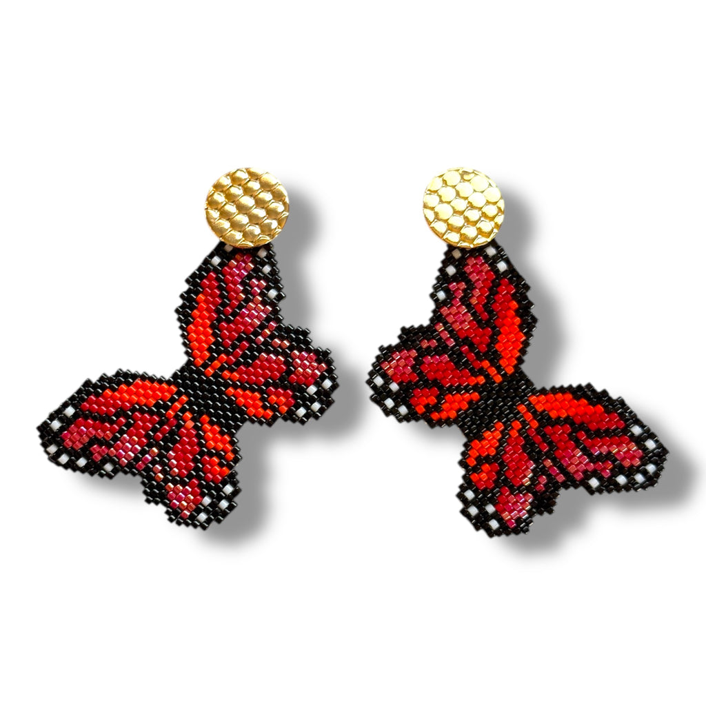 Red and Orange Butterfly