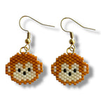 Monkey Earrings