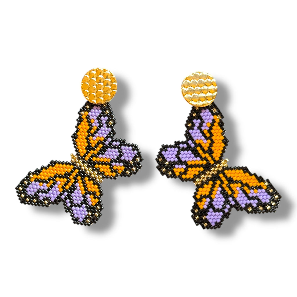 Violet and Yellow Butterfly