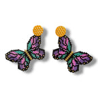 Purple and Turquoise Butterfly