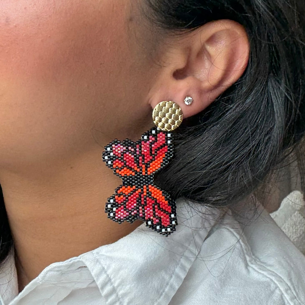 Red and Orange Butterfly