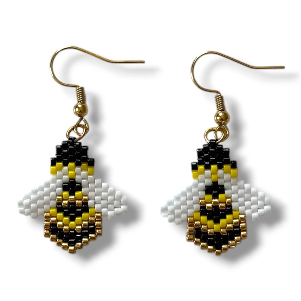 Bumblebee earrings