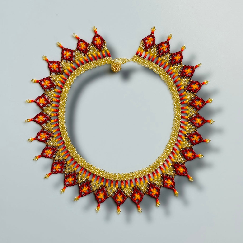 Red and Gold Choker