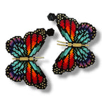 Red and Turquoise Butterfly