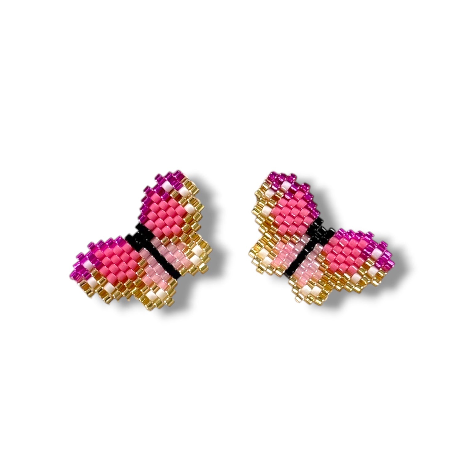 Pink Stud Butterfly