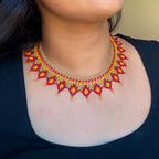 Red and Gold Choker