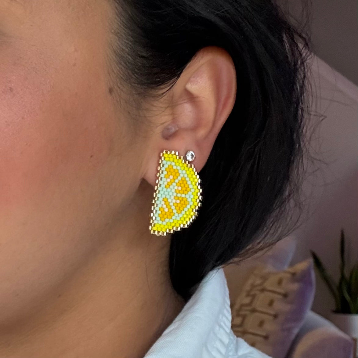Lemon Earrings
