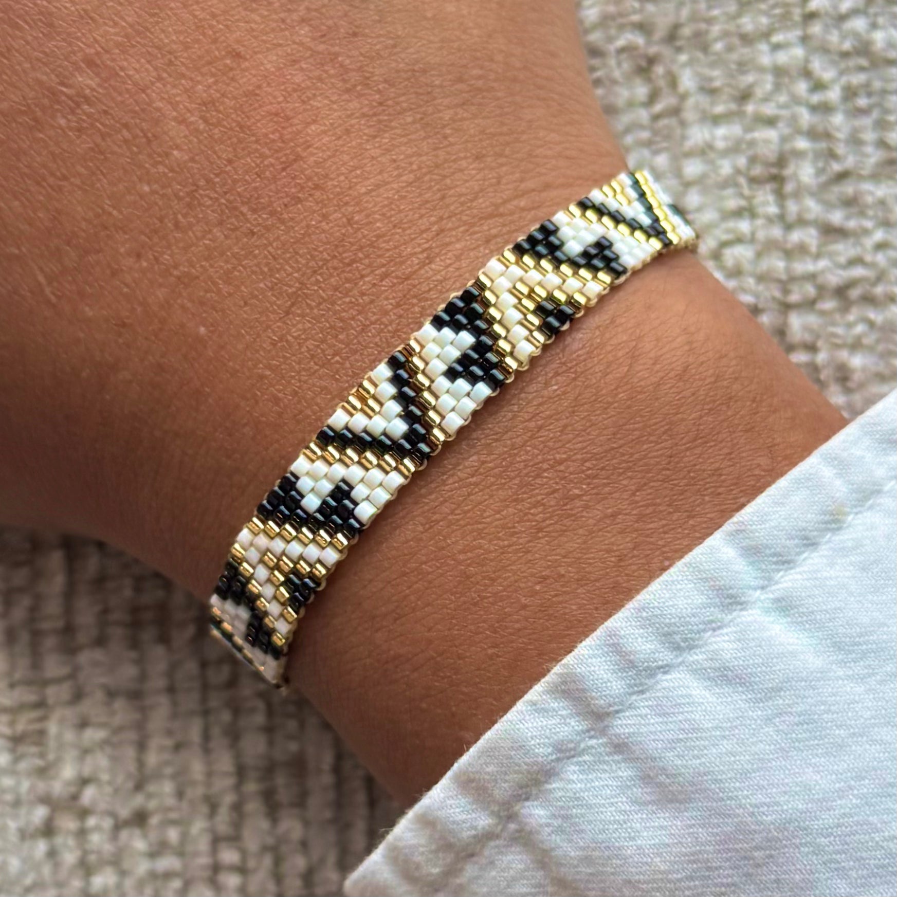 Black Miyuki Bracelet