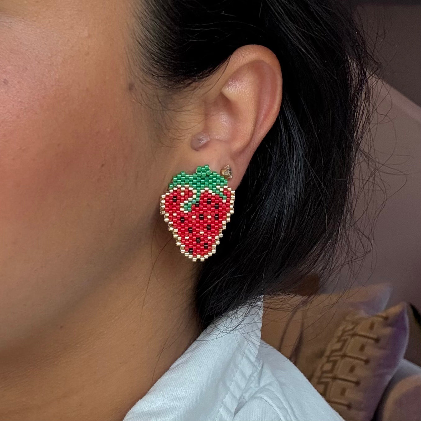 Strawberry Earrings