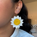 Daisy Flower Earrings