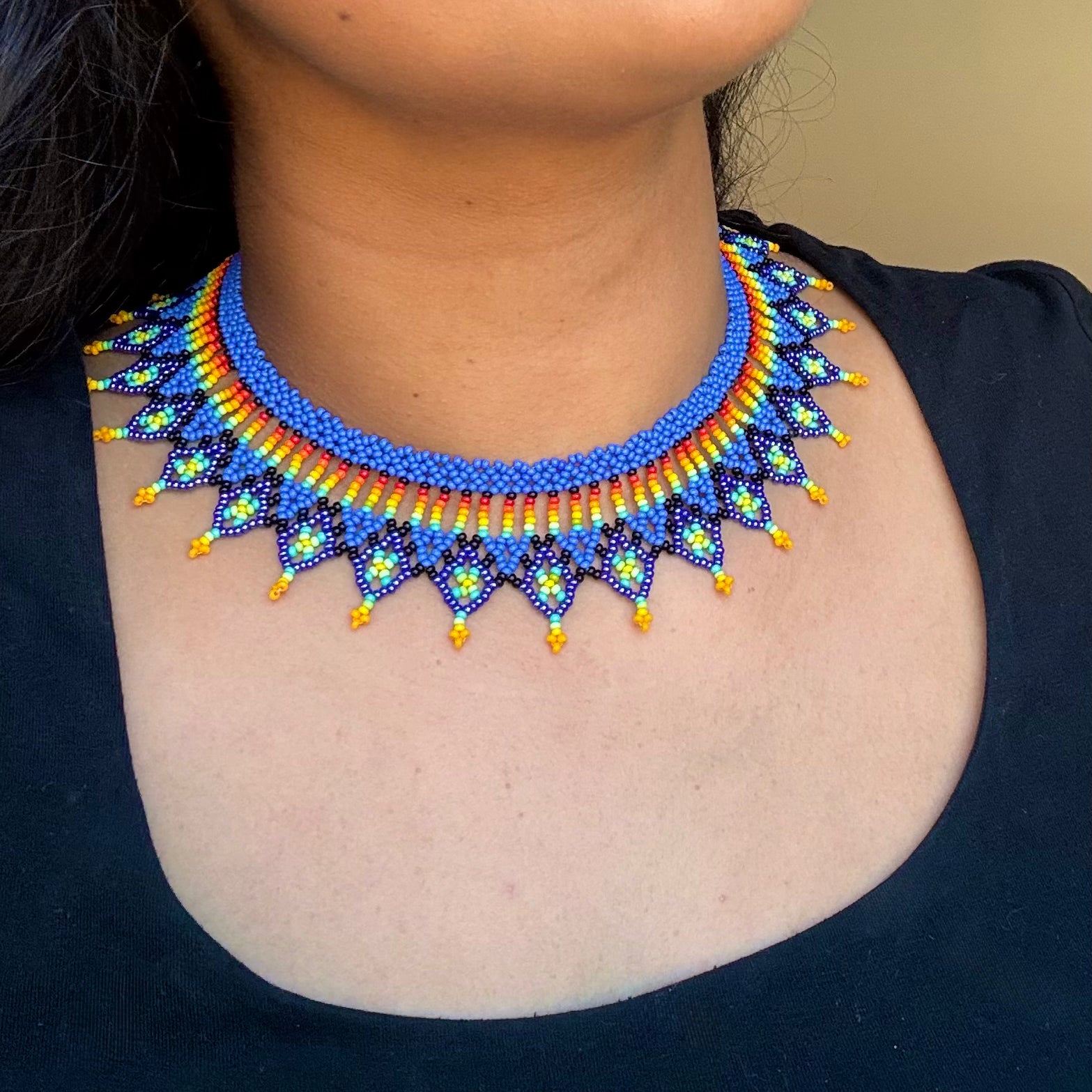Dark Blue Choker