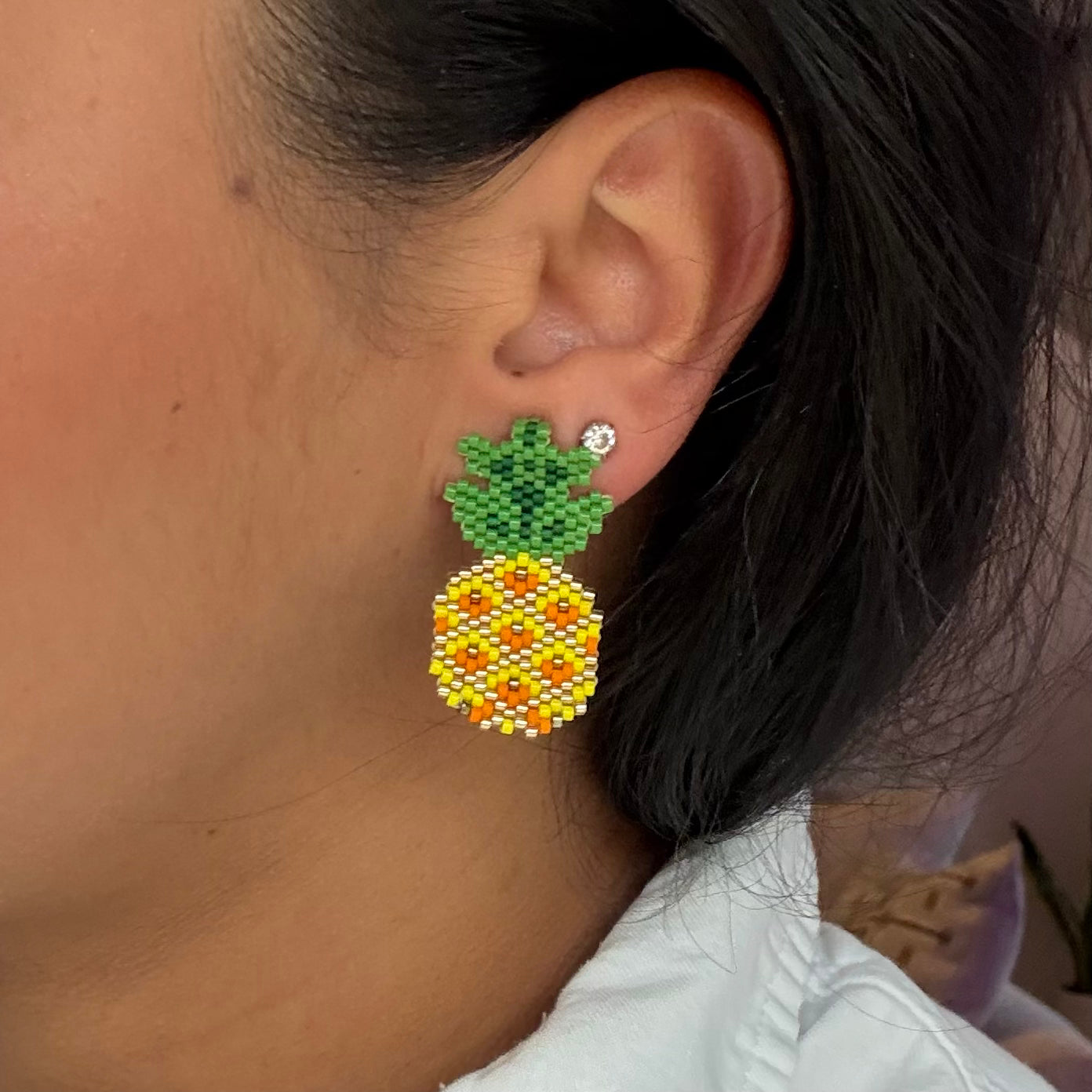Pineapple Earrings