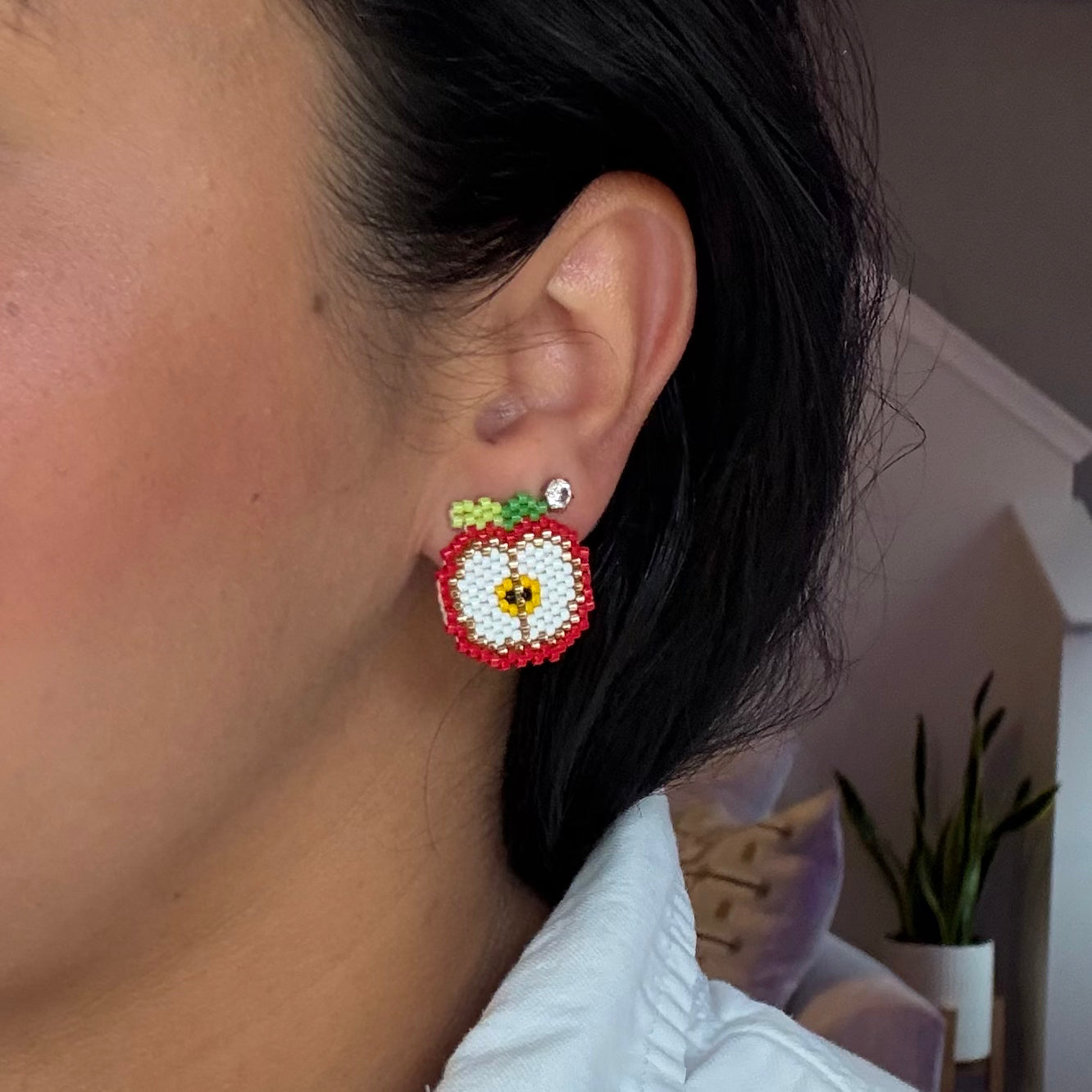 Apple Earrings