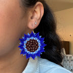 Midthigh Sunflower Earrings