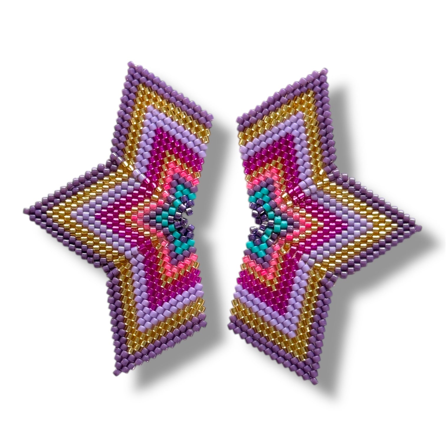 Purple and Fuchsia Star