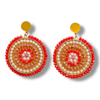 Peach Harmony Hoops