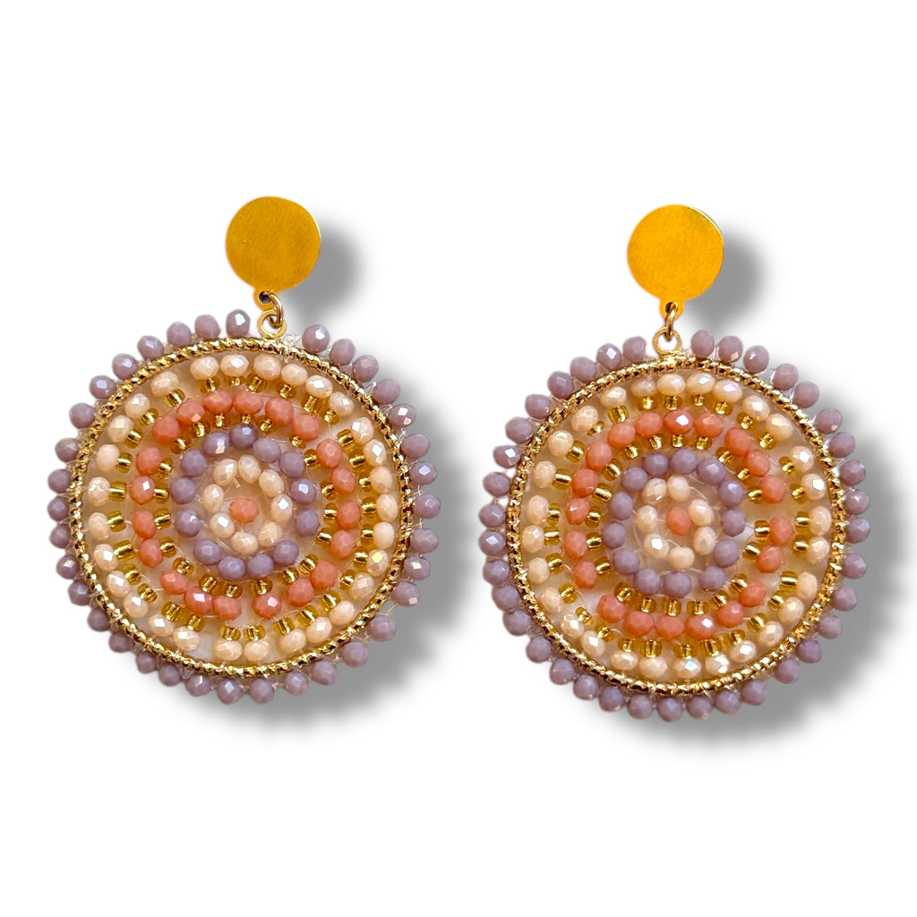 Wisteria Glow Hoops