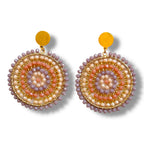 Wisteria Glow Hoops