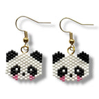 Panda Earrings