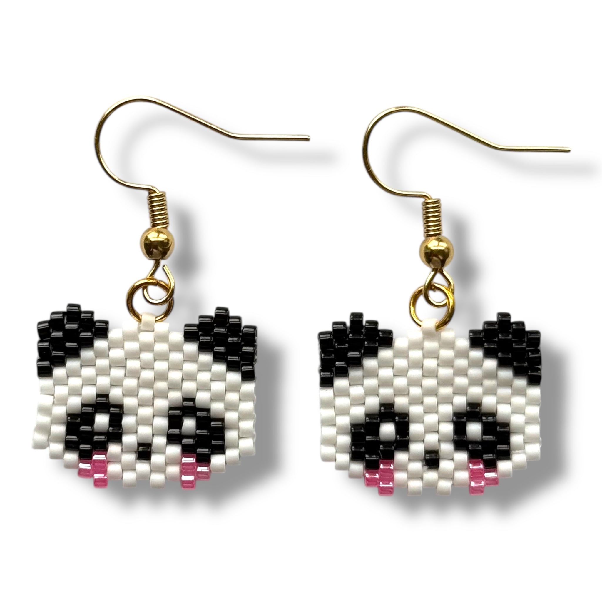 Panda Earrings