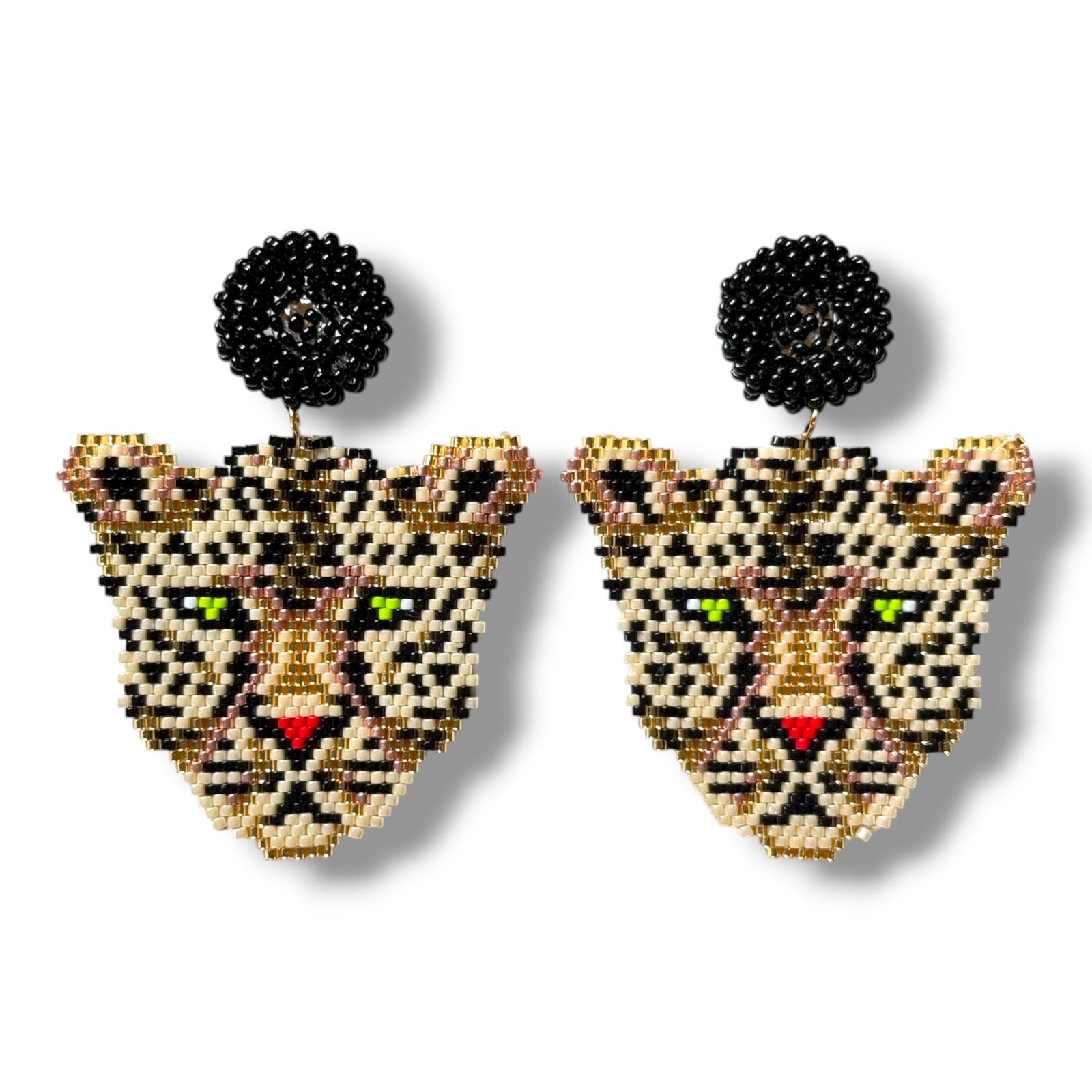 Wild Leopard Earrings
