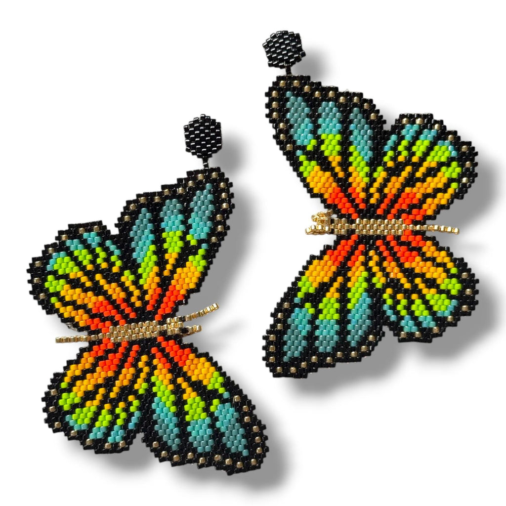 Green and Orange Butterfly