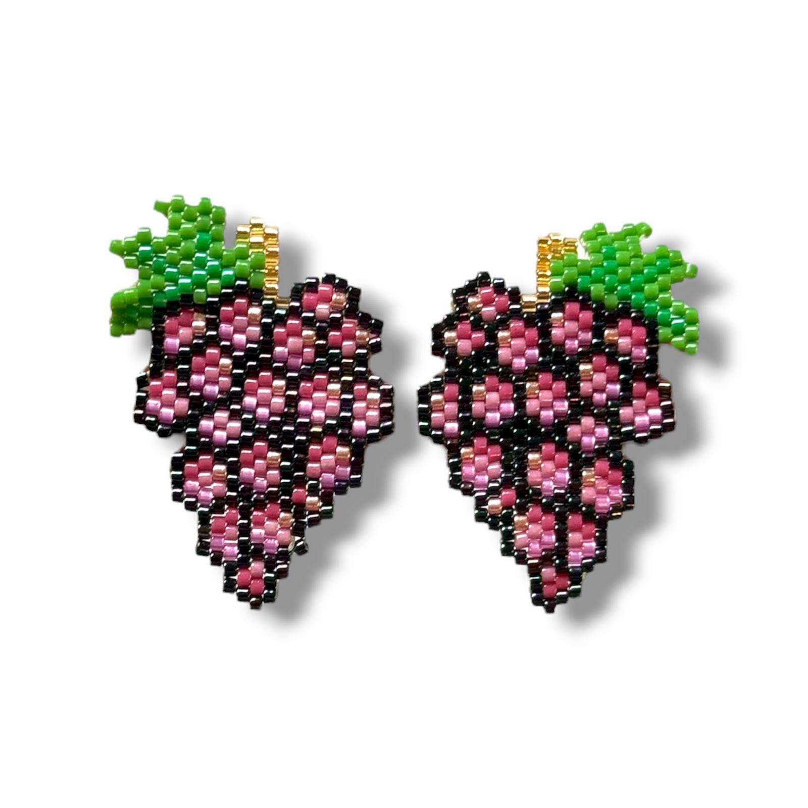 Grape Earrings